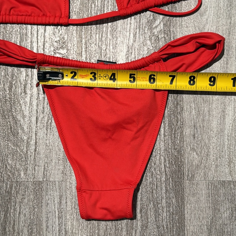 Zara Red Halter Bikini Set - Picture 14 of 16